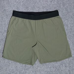 Ten Thousand Tactical Shorts Men's Large Green 7" Unlined Stretch Gym Workout